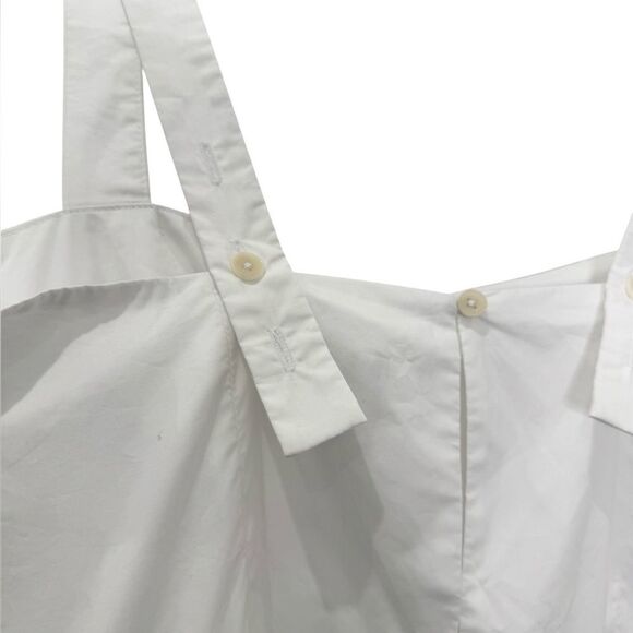 NWT HELSA Cotton Poplin Midsummer Dress in white - Picture 8 of 10